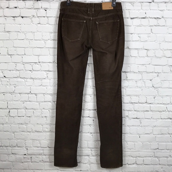 Madewell Sz 26 Brown Corduroy Pants - Picture 4 of 6